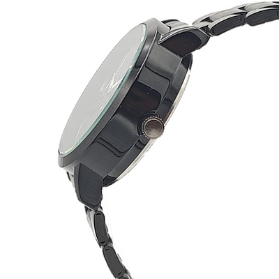 Men Stainless Steel Watch Spinning Alloy Wheel