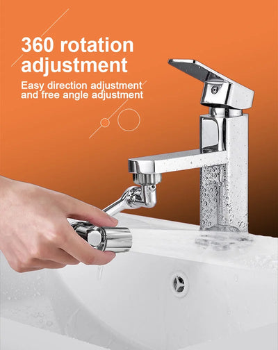 Universal Rotating Faucet