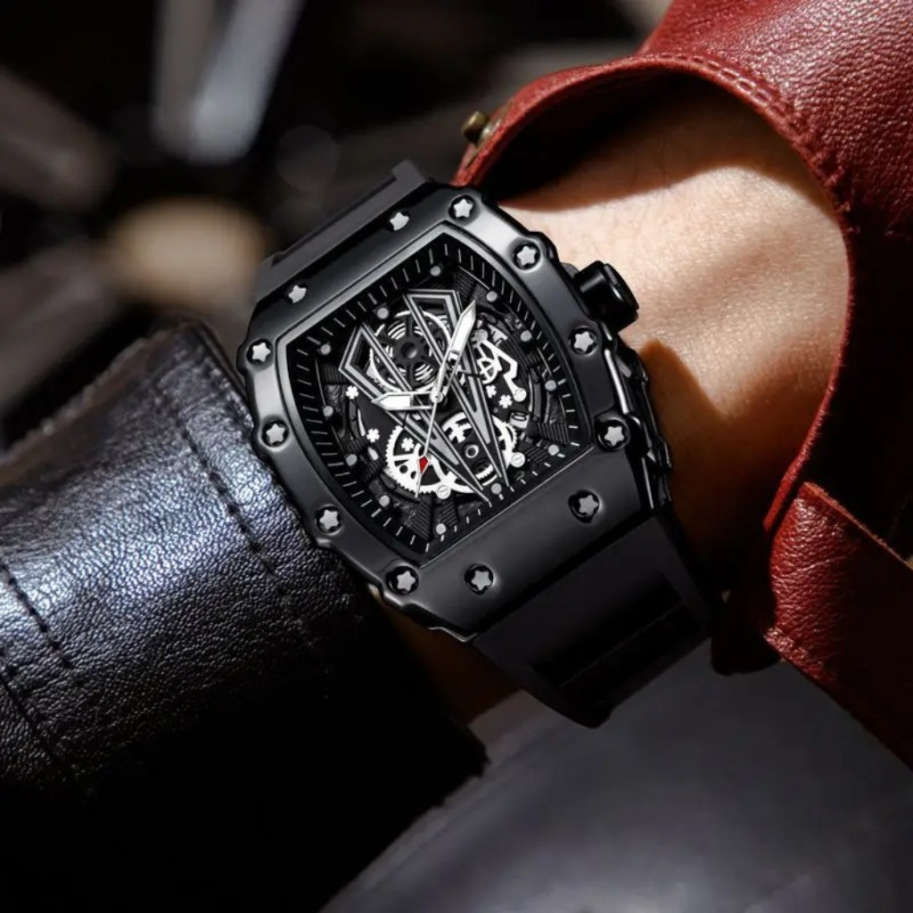 Tourbillon Barrel Shape Men Watch