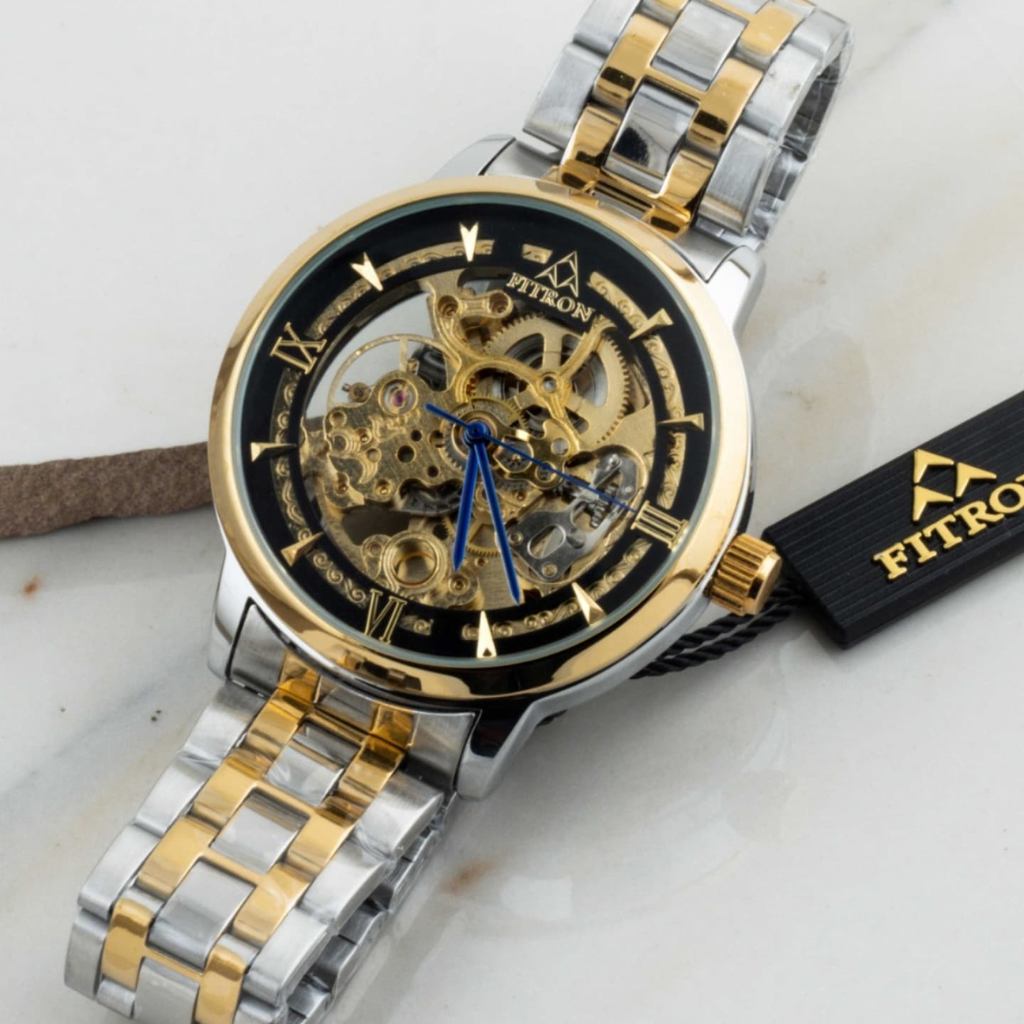 Skeleton Automatic Water Resistance Watch