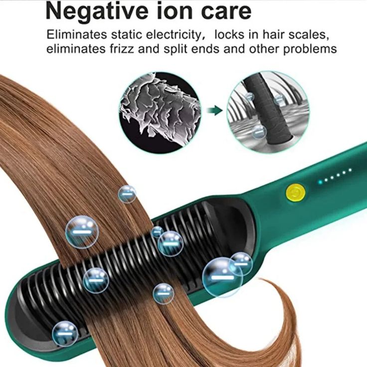 Electric Hair Straightening Comb
