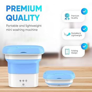 Foldable & Portable Mini Washing Machine