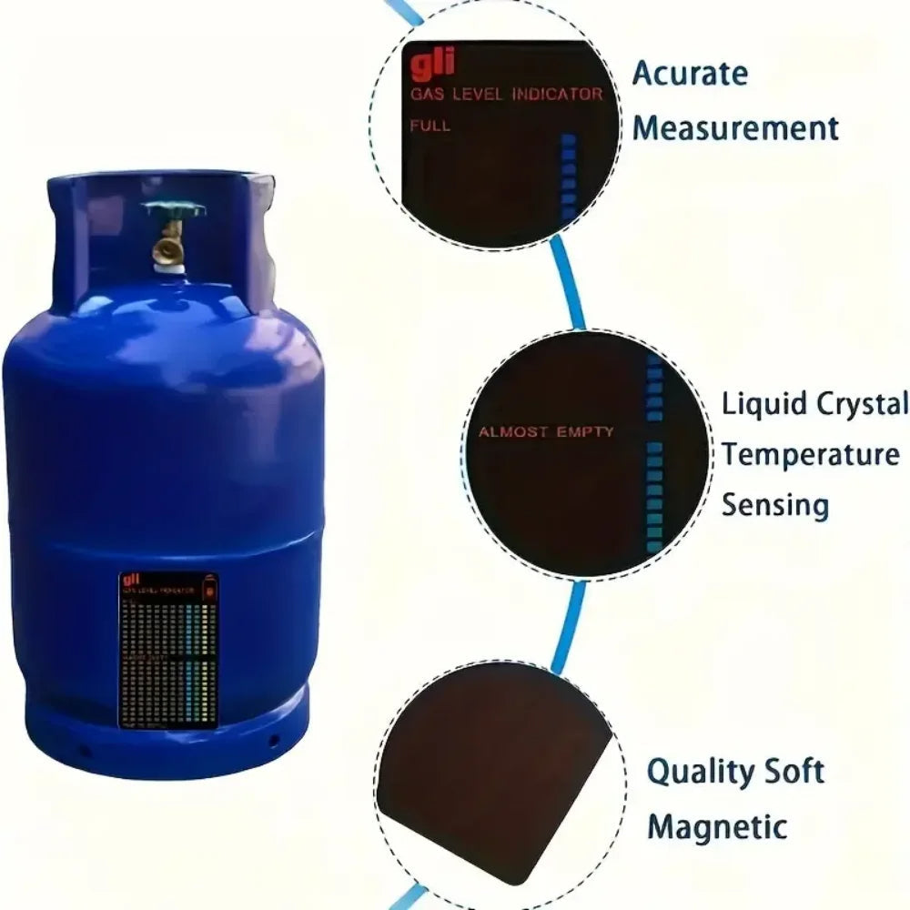 Magnetic Gas Level Indicator For Kitchen